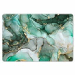 Goud - Marmer - Groen - Luxe - Marmerlook - Grijs Placemat vinyl groot -zzsfeer1_Kitchenyeah-website