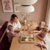 Kat - Bloemen - Ontspannen Dienblad Rechthoek middel -sfeer4
