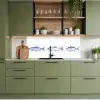 Vissen - Blauw - Wit keuken achterwand 2 middel -sfeer3
