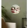 Kerstsfeer - Landelijk - Rood Wandcirkel behangsticker klein -sfeer2