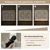 Grafisch - Lijnen - Zwart Light Box met batterij (Wandlamp) middel 907 -USP_dimbaarNL