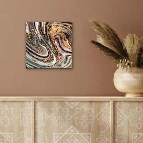Marmerlook - Goud - Glitter - Luxe - Marmer - Wit aluminium wit klein -sfeer4