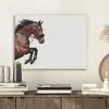 Paard - Springen - Modern PET vilt klein -sfeer1