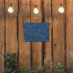 Golven - Textuur - Patroon - Blauw tuinposter los doek klein 239 -sfeer1