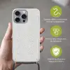 Slang - Patroon - Wit Hoesje iPhone 16 Pro Max met koord klein 804 -sfeer2_NL
