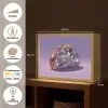 Edelstenen - Glitters - Paars - Kleurrijk Light Box met batterij (Wandlamp) middel -USP_websiteoverzichtNL