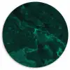 Marmer - Kalk - Groen - Structuur - Marmerlook Wandcirkel kunststof plaat 5mm dik klein -3d