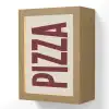 Pizza - Vintage - Decoratie - Japandi Light Box met kabel (Wandlamp) klein -3d