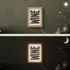 Zwart - Wijn - Decoratie - Vintage Light Box met kabel (Wandlamp) klein -sfeer3