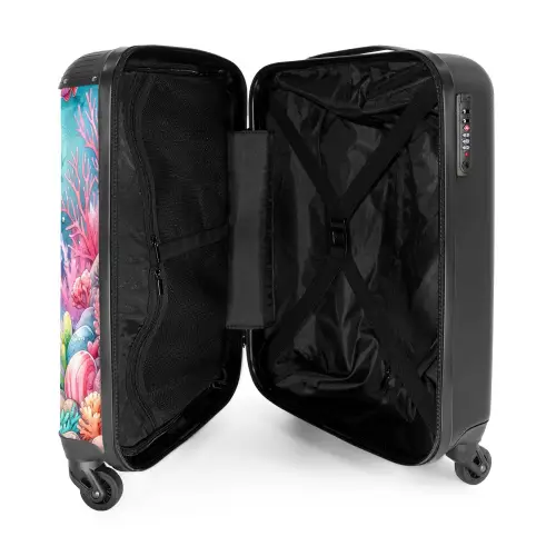 Kira kristalstaart NBS - Handbagage koffer - Unisex middel -binnenkant