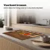 Pollepel - Kruiden - Eten - Specerijen - Tafel Inductie beschermer vinyl 3mm klein -sfeer1