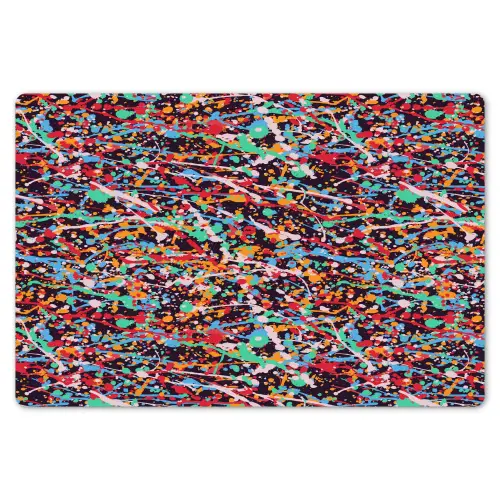 Spat - Abstract - Waterverf - Multi Placemat vinyl groot 368 -zzsfeer1_Kitchenyeah-website