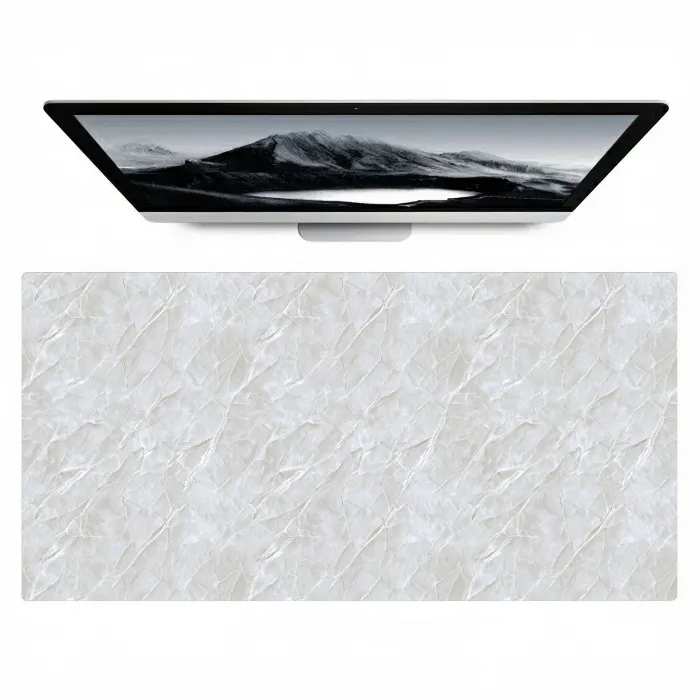 Oppervlakte - Textuur - Grijs Muismat XXL klein 681 -zzz3d