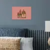 Illustratie - Bankje - Personen - Minimalistisch poster papier klein -sfeer2