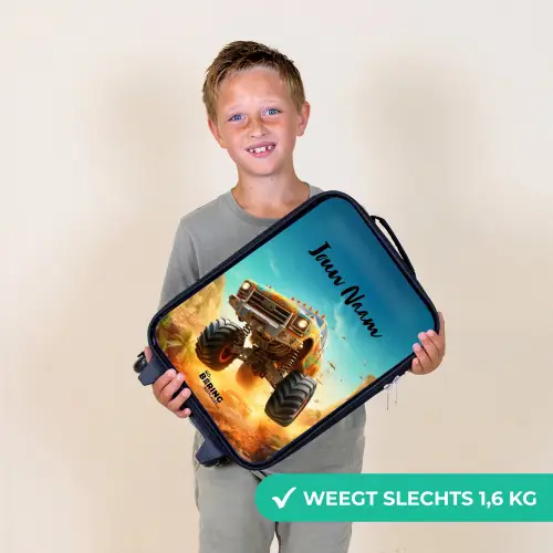Zandsloper Kinderkoffer - Zwart klein -sfeer4_NL