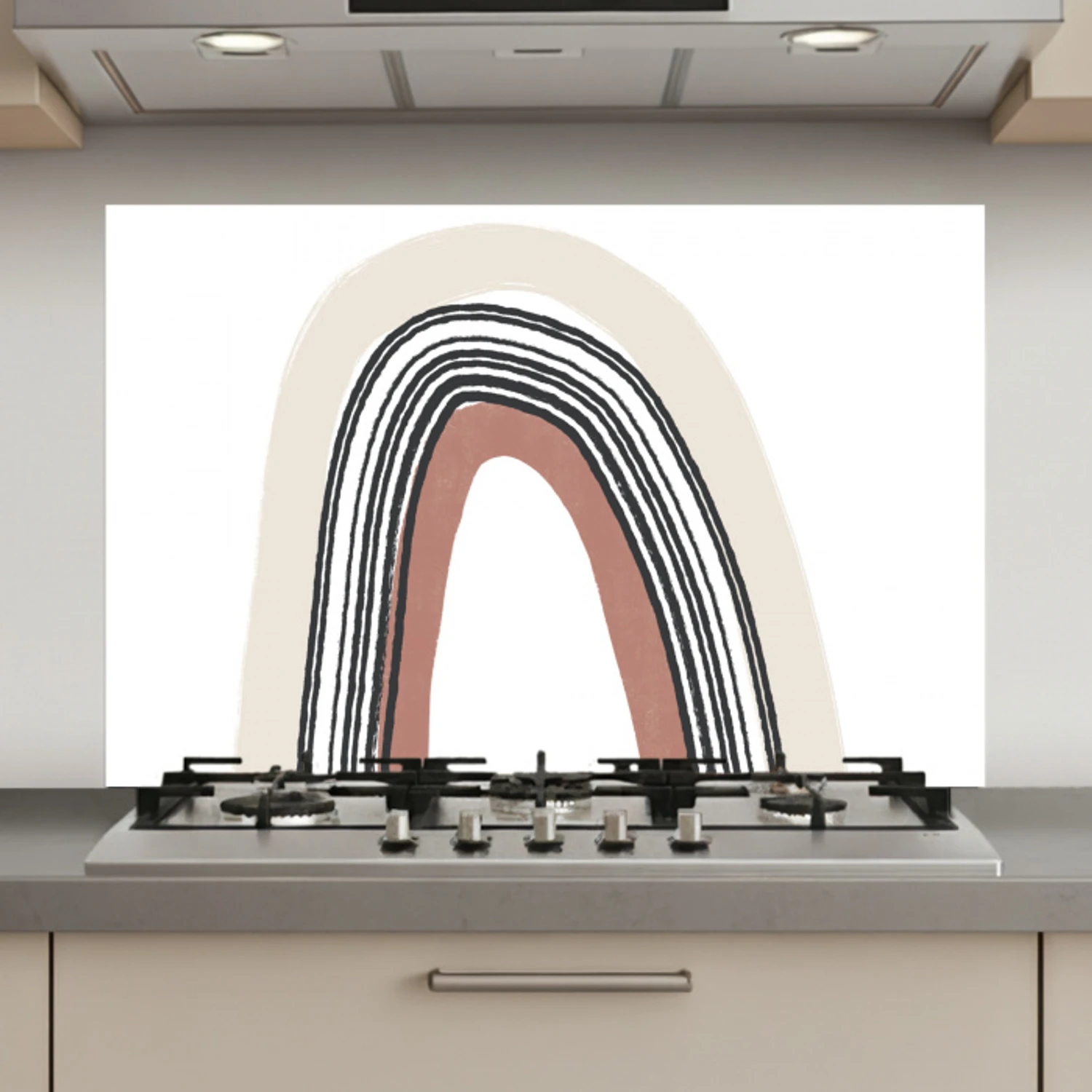 Regenboog - Pastel - Design keuken achterwand spatscherm klein -3d_website
