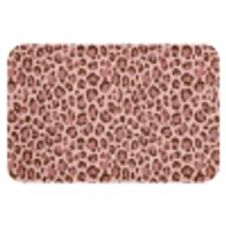 Luipaard - Patroon - Roze Badmat klein 997 -3d