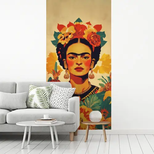 Vrouwelijk - Bloemen - Sieraden fotobehang vinyl groot -woonkamer