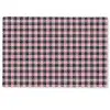 Plaid - Patroon - Roze - Zwart Deurmat klein 898 -zkaufland3d