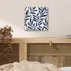 Bladeren - Klimop - Donkerblauw aluminium wit klein -sfeer3