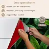 Bladeren - Regendruppels - Licht - Groen keuken achterwand spatscherm klein -spatscherm_NL