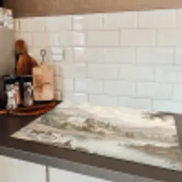 Landhuis - Rivier - Vee Inductie beschermer vinyl 3mm klein -sfeer3
