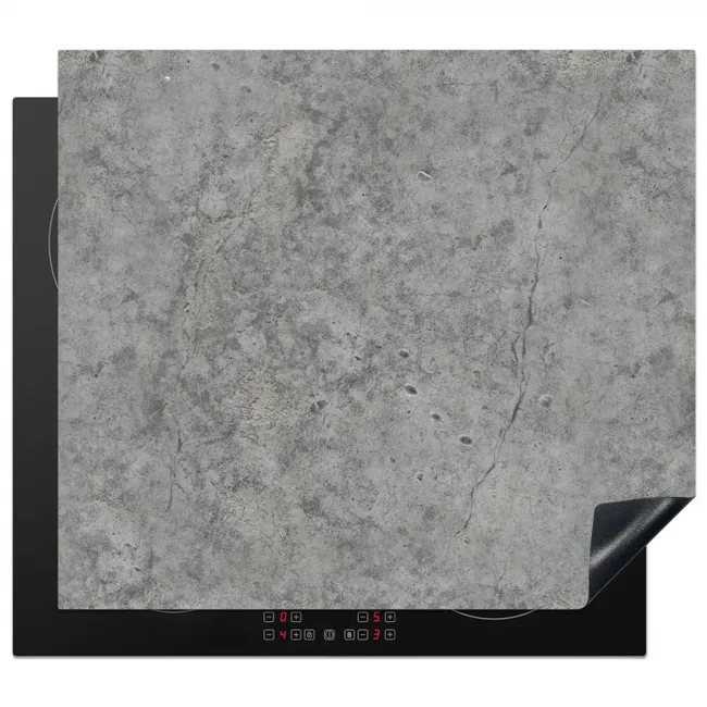 Beton - Antiek - Patronen Inductie beschermer vinyl 3mm middel 274 -3d