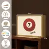 Cirkel - Zeven - Lucky - Rood Light Box met batterij (Wandlamp) middel -USP_websiteoverzichtNL