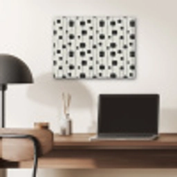 Grafisch - Modern - Zwart PET vilt klein 837 -sfeer5