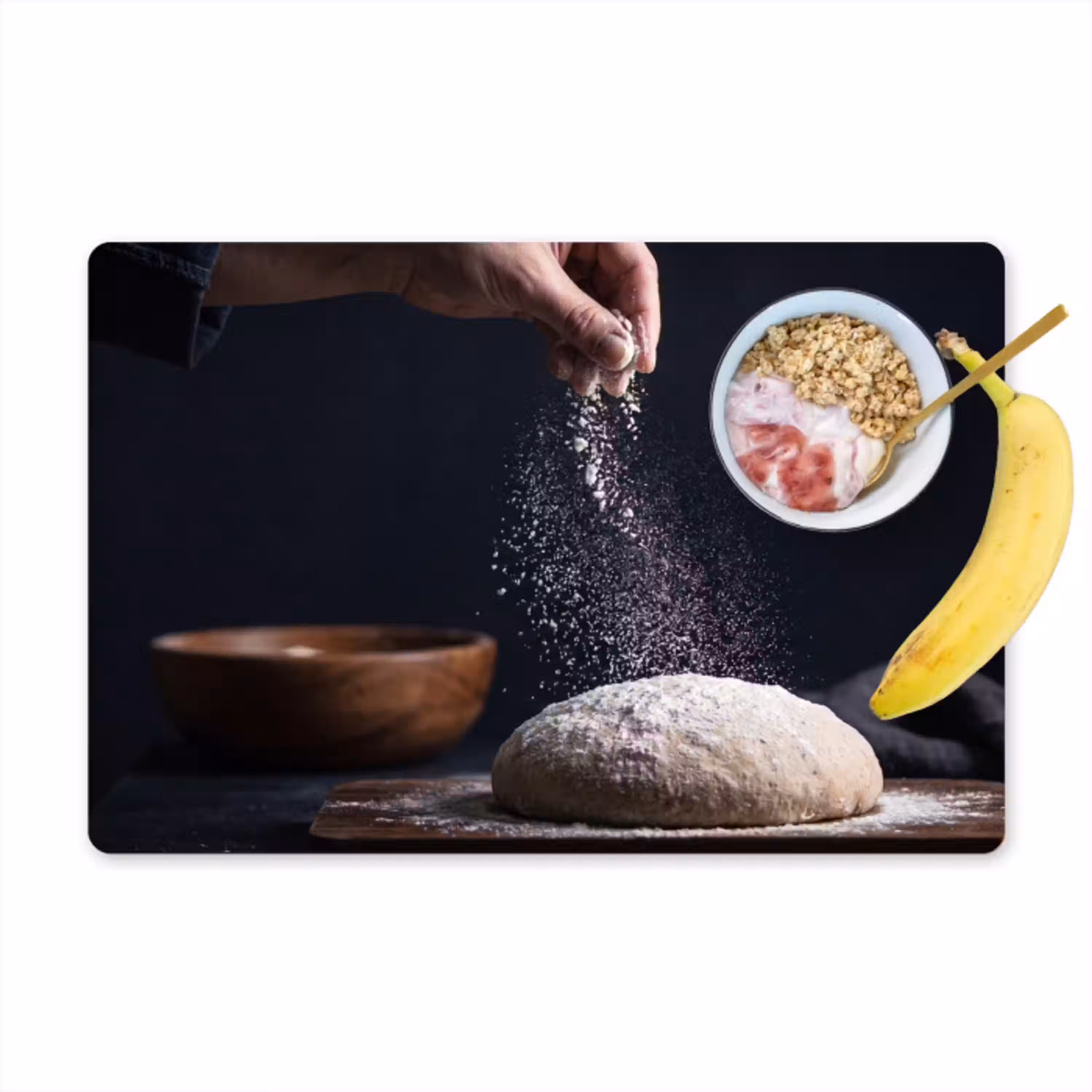 Deeg - Hand - Bakken Placemat vinyl groot -zzzproduct_Kitchenyeah-website
