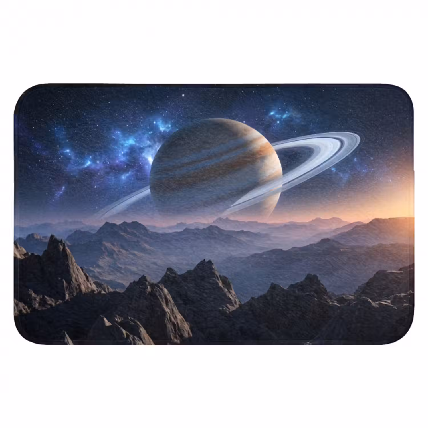 Badematte - Fantasie - Kosmos - Landschaft