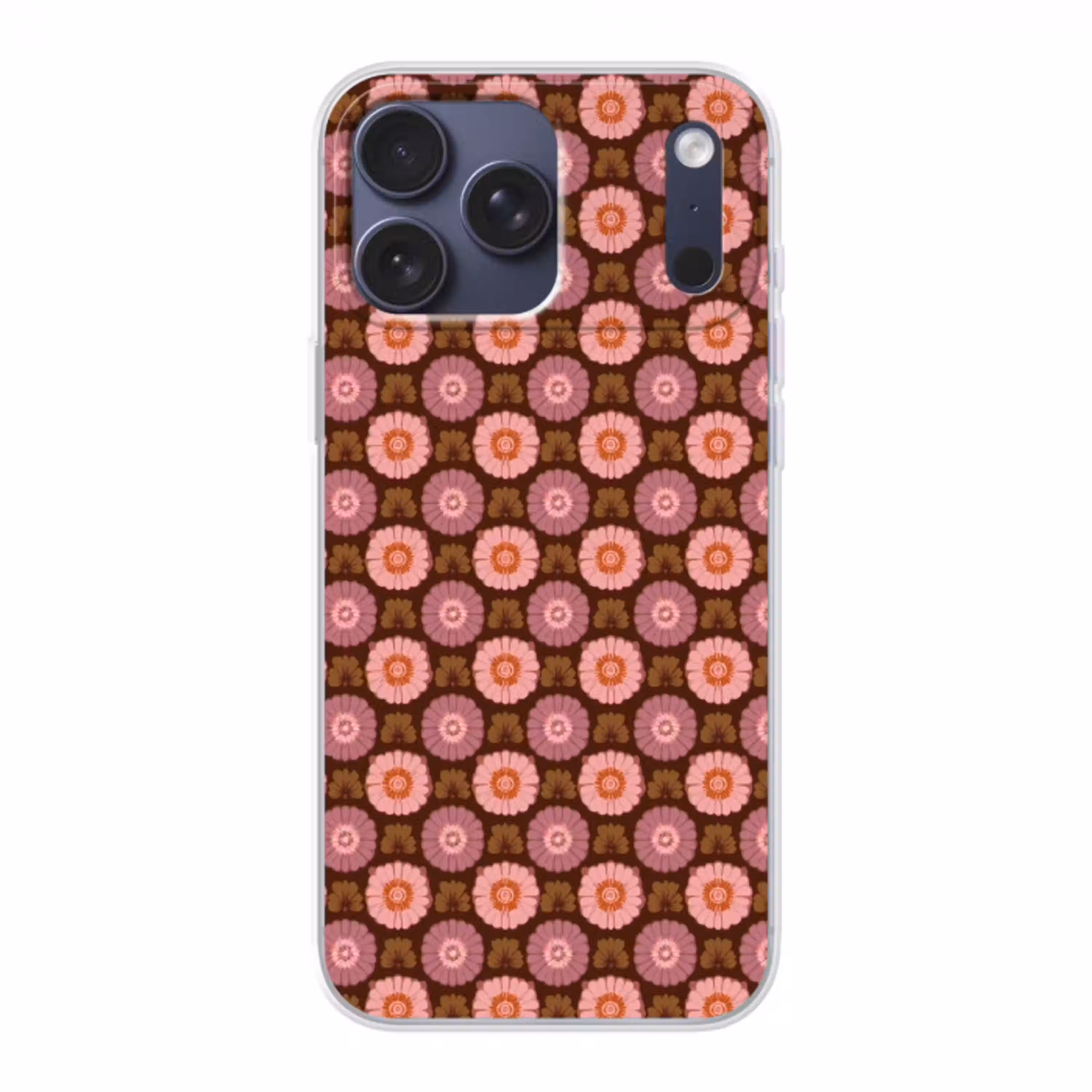 Retro - Madelief - Roze Telefoonhoesje iPhone 17 Pro Max klein 879 -3d