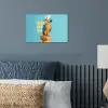 Papegaai - Koksmuts - Quote - Neon poster papier klein -sfeer2