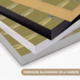 Libellen - Patroon - Groen Textielframe zwart klein 947 -USP_kleurenDE