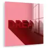 Dream - 3D - Rood - Roze plexiglas 5mm klein -zzzproduct_nieuw