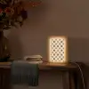 Geografisch - Patroon - Bruin Light Box met kabel (Tafellamp) klein 925 -sfeer4