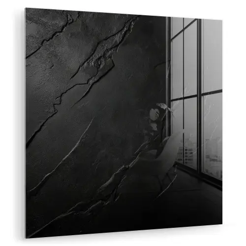 Zwart - Steen - Beton plexiglas 5mm klein -zzzproduct_nieuw