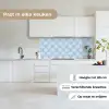 Palmboom - Modern - Blauw keuken achterwand 2 middel 871 -sfeer4_NL