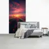 Windmolen - Zonsondergang - Landschap fotobehang vinyl groot -slaapkamer