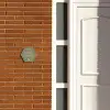 Olijfgroen - Sierlijk Naambord Hexagon klein -sfeer3-hexagon-XS