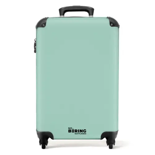 Mintgroene tint NBS - Handbagage koffer - Kinderen Unisex middel -productfoto_recht