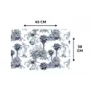 Jungle - Beplanting - Blauw Placemat vinyl groot 368 -specs