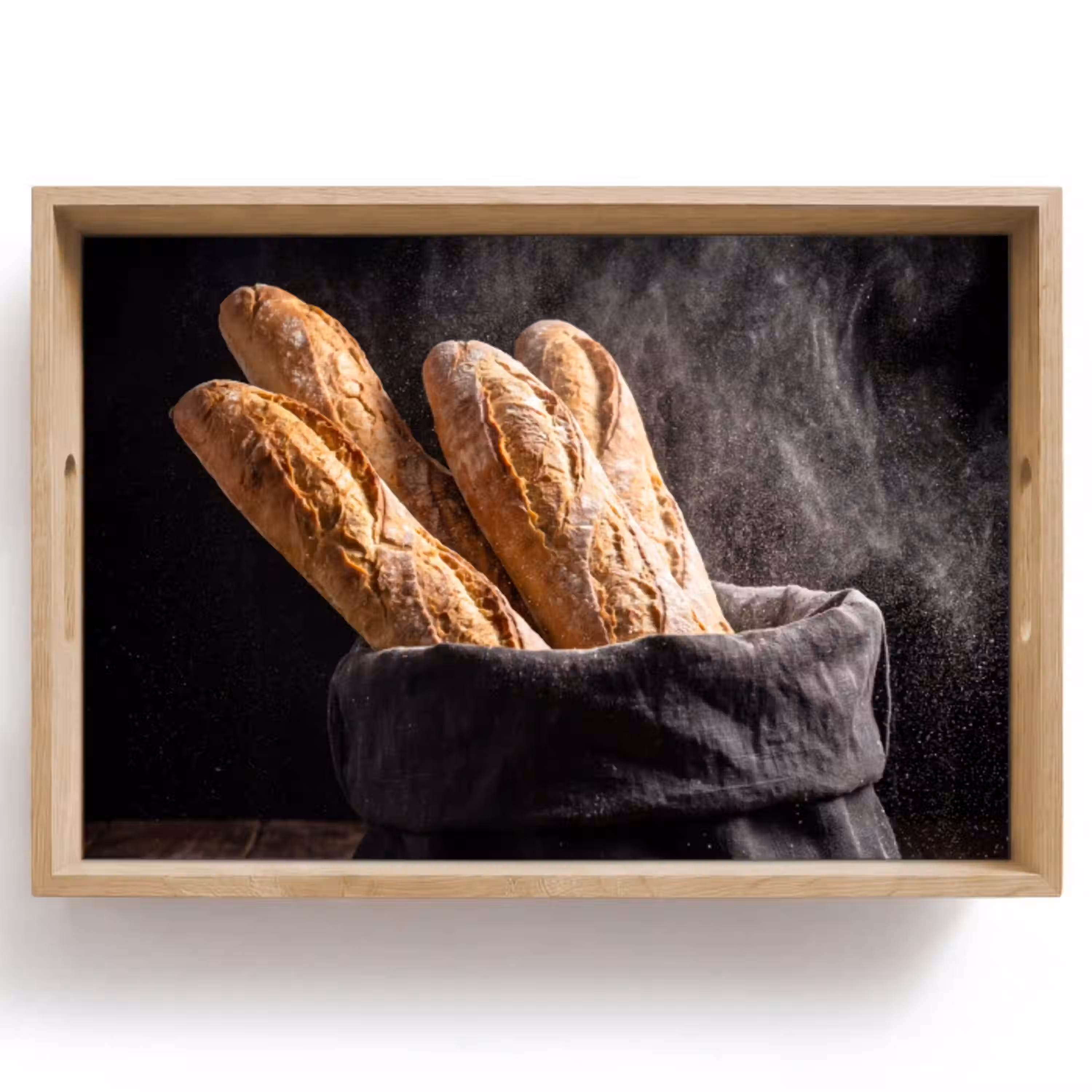Brood - Zak - Eten Dienblad Rechthoek middel -z3d_shopping