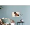Paard - Galop - Energie Muursticker klein -plant