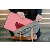 Dream - 3D - Rood - Roze laptophoes neopreen klein -tas