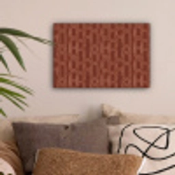 Abstract - Textuur - Bruin canvas 2cm klein 34 -sfeer1