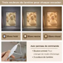 Pijltje - Eend - Natuur - Geel Light Box met kabel (Kinderlampje) klein -USP_lichtkleurFR
