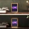 Neon - Love - Valentijn Light Box met kabel (Tafellamp) klein -sfeer3