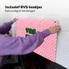 Yes fun - Groen - Roze - Stippen Inductie beschemer met haakjes klein -ky-ophangen-nl