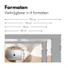 Ovale vormen - Transparant - Zachte overgang Muismat XXL klein -sfeer5